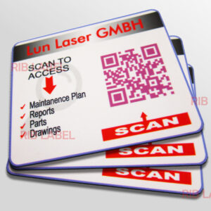 plastic barcode tags