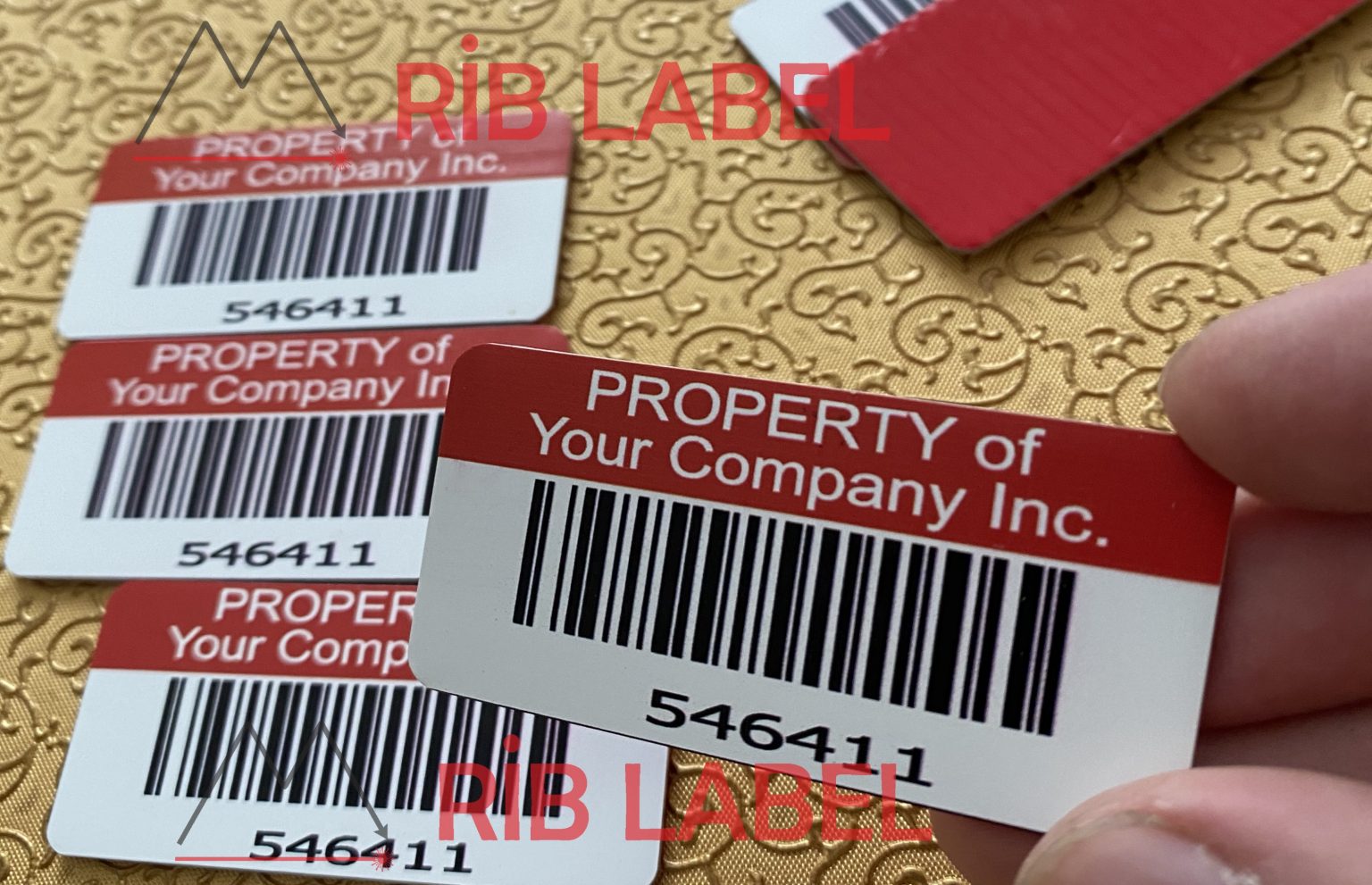 Unique Metal Asset Tags - [Barcode Metal Tags] $54.00