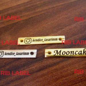 3.5x0.7 cm Custom Metal Tags