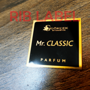 Metal Labels for Perfume - Cologne Bottles